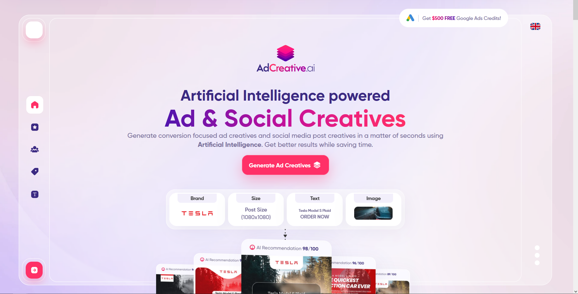 AdCreative：AI广告创意