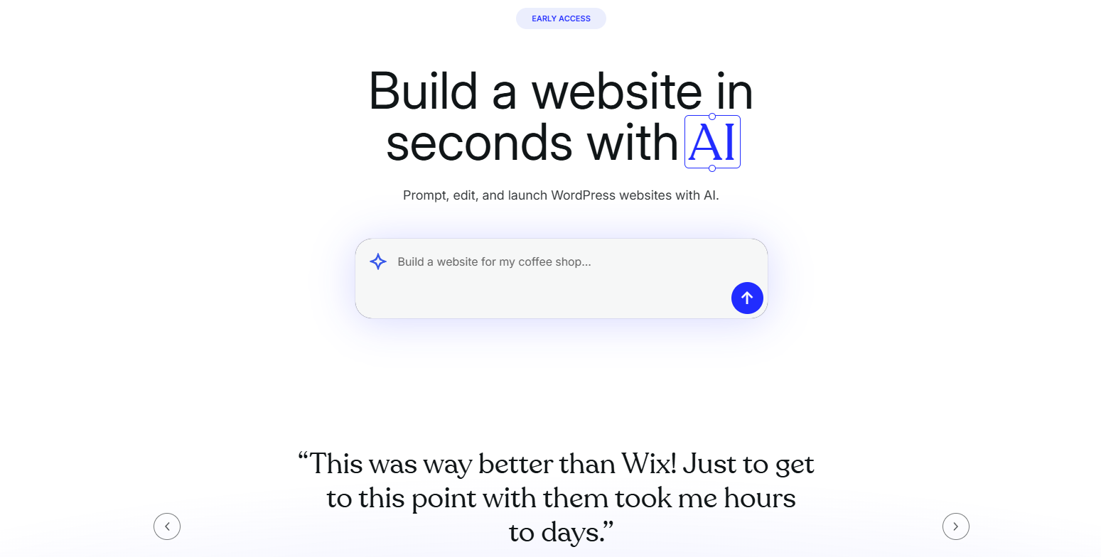 website-builder：WordPressAI建站工具