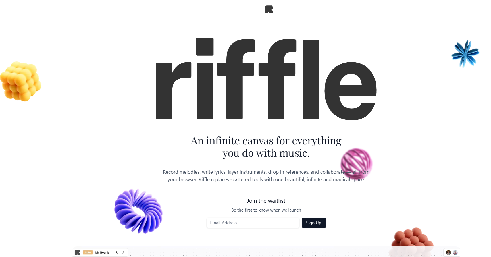 Riffle：AI音乐创作平台
