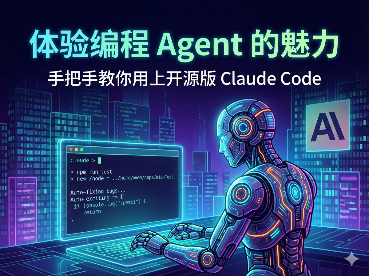 手把手带你玩转Claude Code，开启Agent编程新纪元