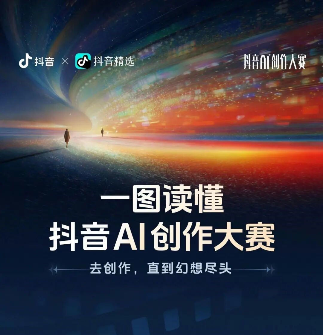 AITOP100 AI创作者大赛-抖音AI创作大赛,AI视频创作,AI创作大赛,现金奖