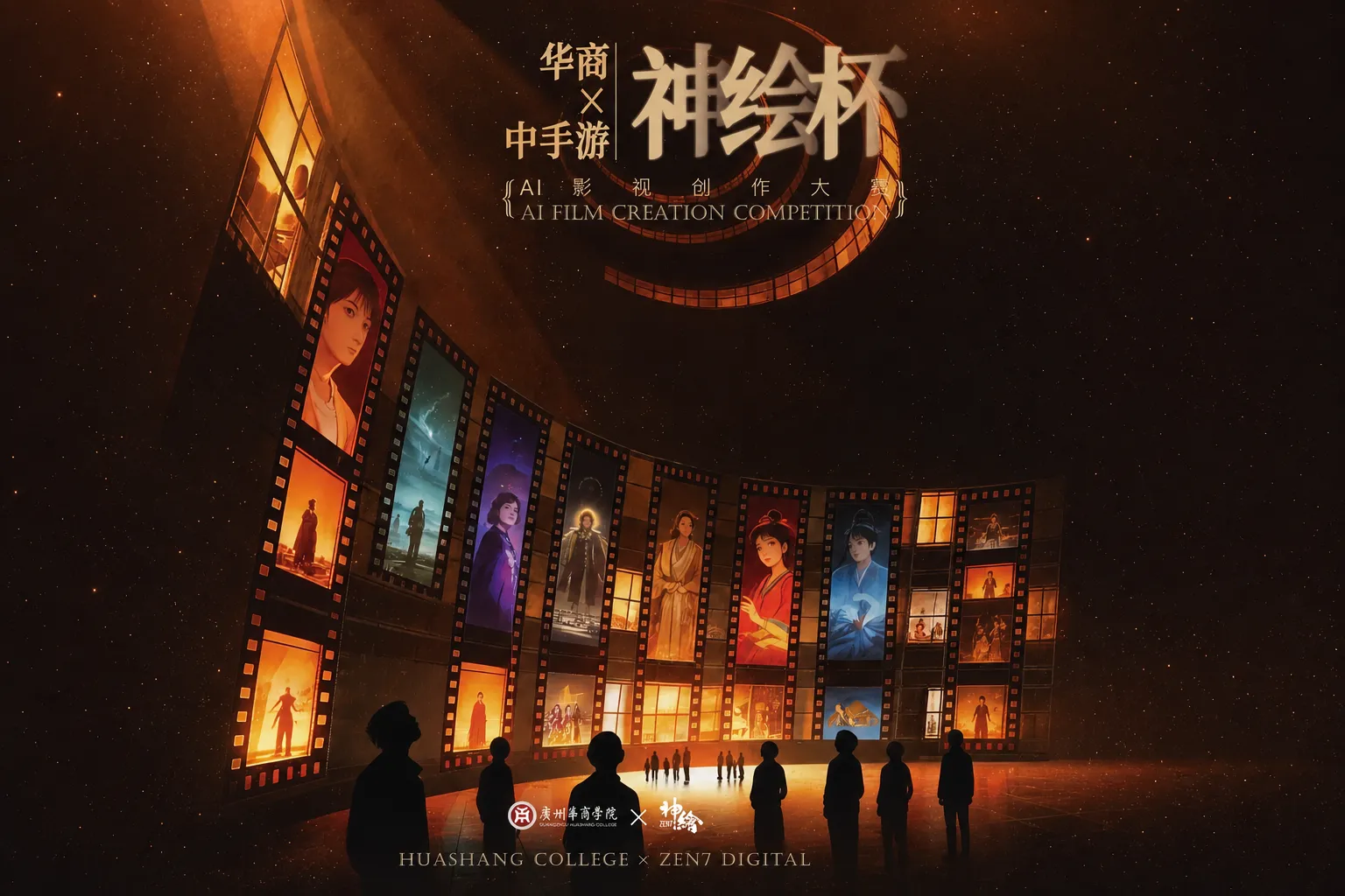 AITOP100 AI创作者大赛-粤港澳大湾区2026华商·中手游神绘杯AI影视创作大赛,AI视频创作,AI创作大赛