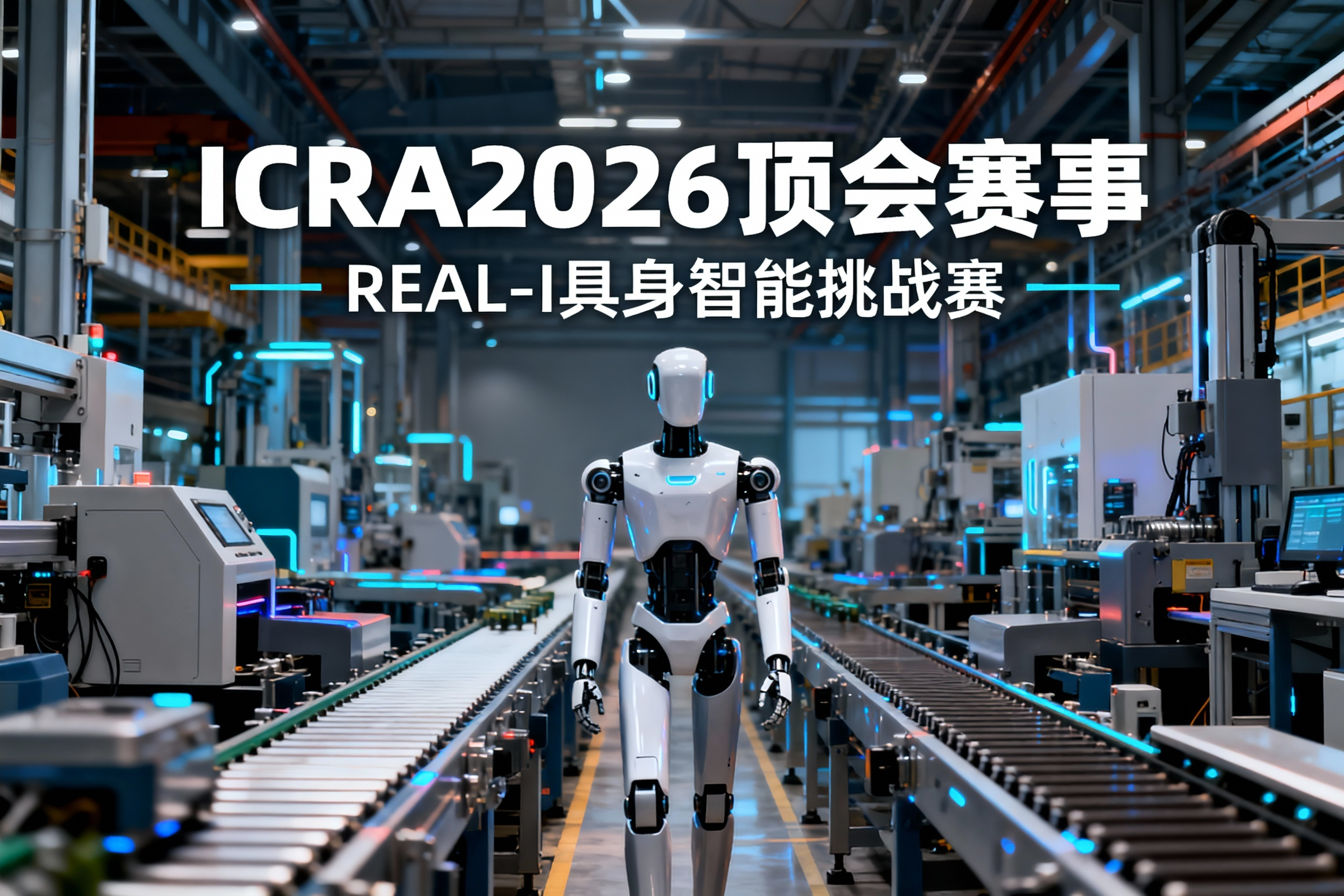 AITOP100 AI创作者大赛-ICRA2026顶会赛事，REAL-I具身智能挑战赛,AI技术,现金奖