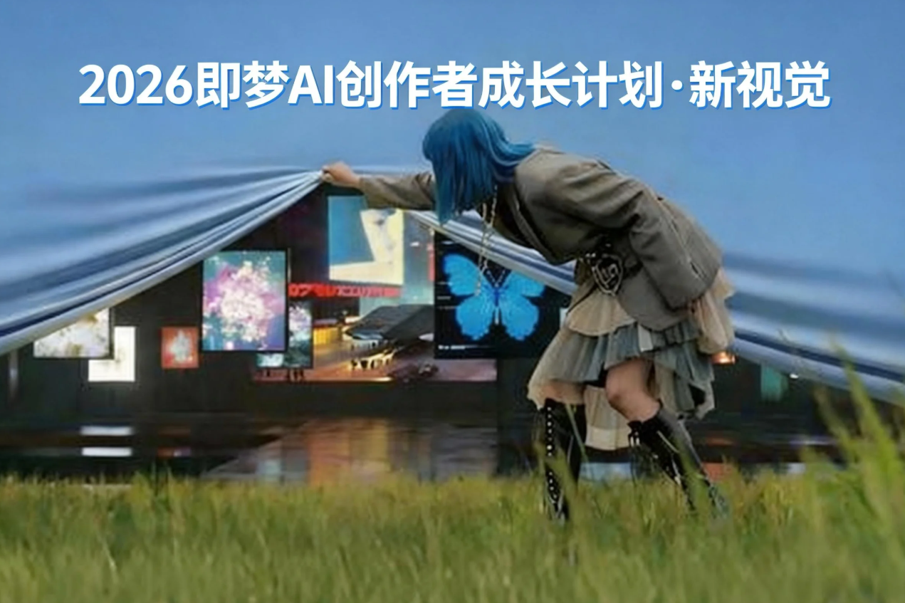 AITOP100 AI创作者大赛-2026即梦AI创作者成长计划·新视觉,AI绘画,AI创作大赛