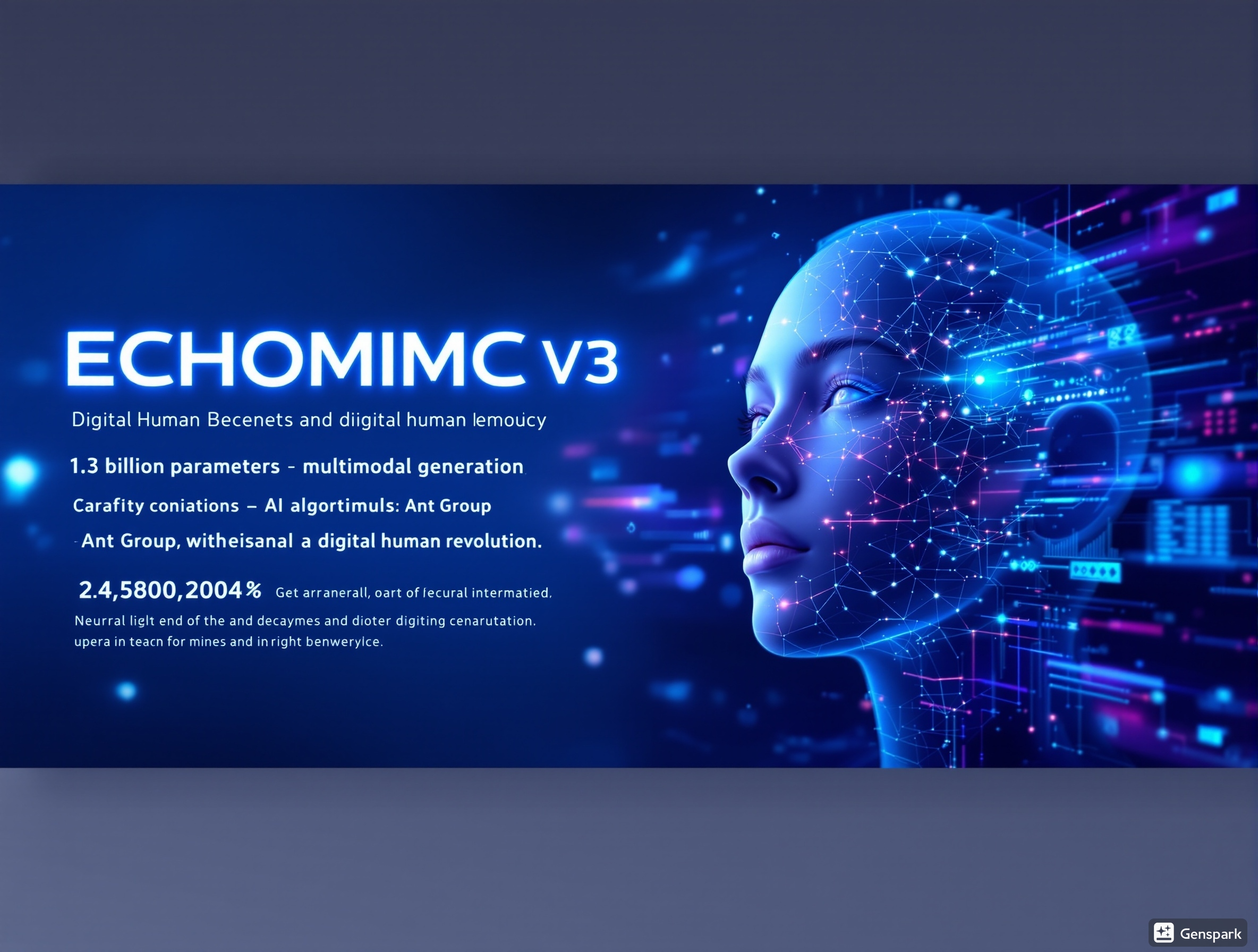 EchoMimic V3：蚂蚁集团13亿参数数字人革命，多模态视频生成新突破