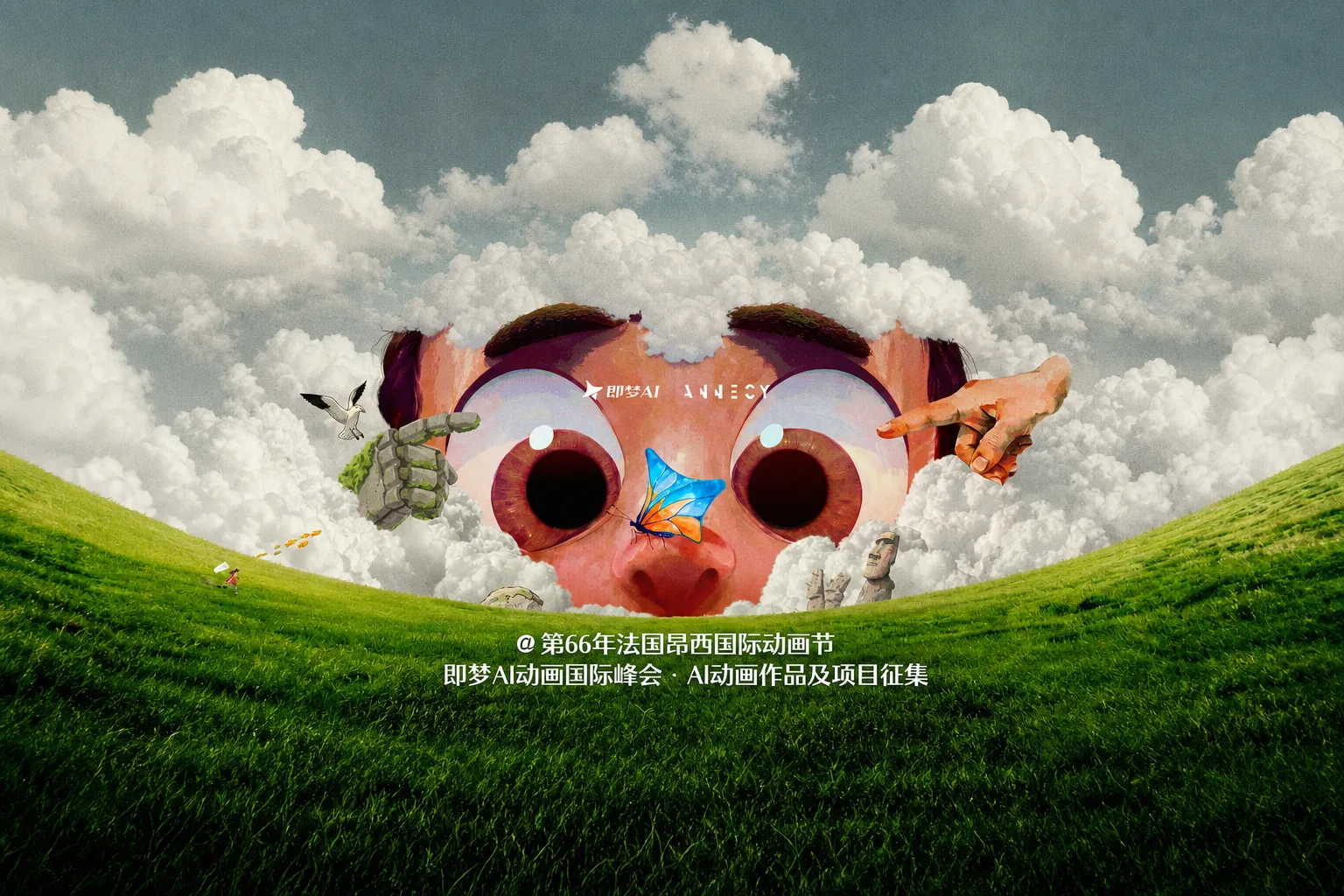 AITOP100 AI创作者大赛-第66年法国昂西国际动画节|即梦A动画国际峰会·A动画作品及项目征集,AI视频创作,AI创作大赛,现金奖