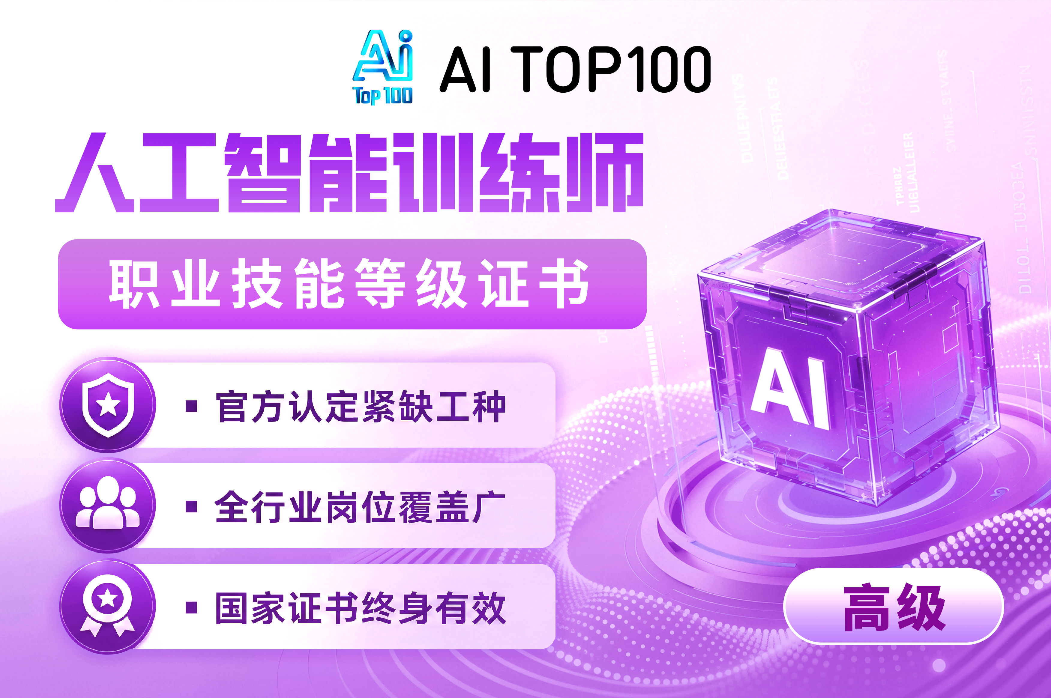 人工智能训练师 - 三级 / 高级工（有补贴）