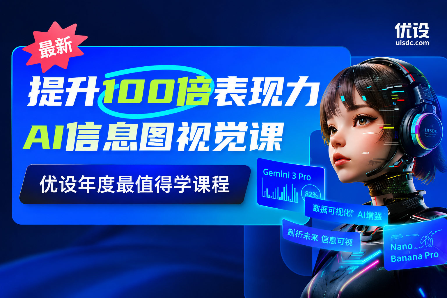 提升 100 倍表现力的 AI 信息图视觉课