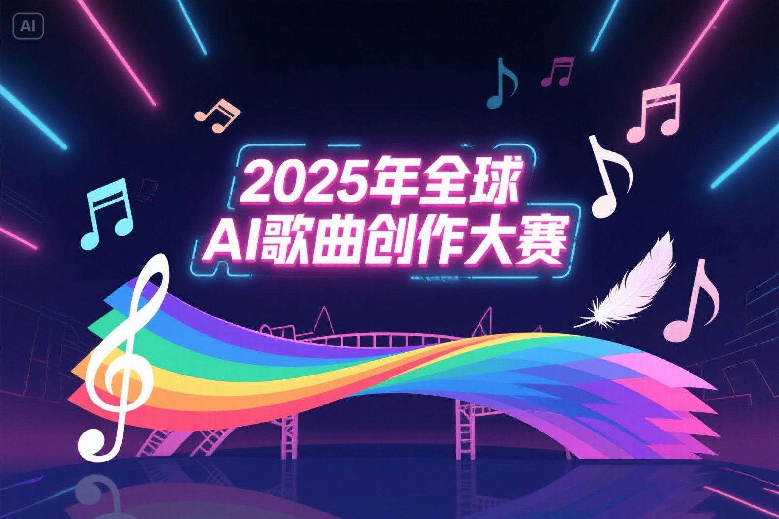 AITOP100 AI创作者大赛-2025年全球AI歌曲创作大赛,AI音乐大赛