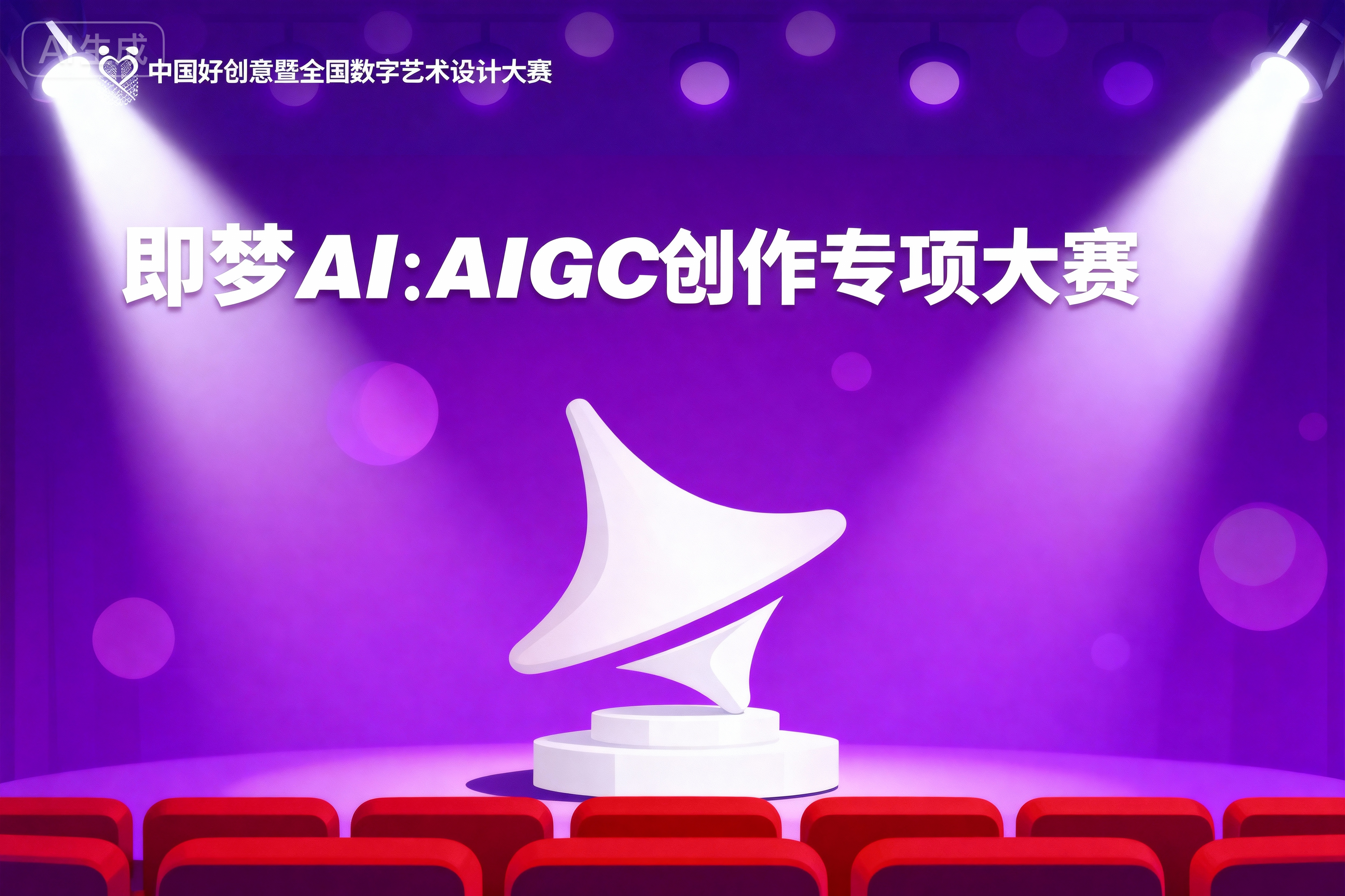 AITOP100 AI创作者大赛-中国好创意暨全国数字艺术设计大赛：即梦AI AIGC创作专项大赛,AI绘画,AI视频创作,AI创作大赛