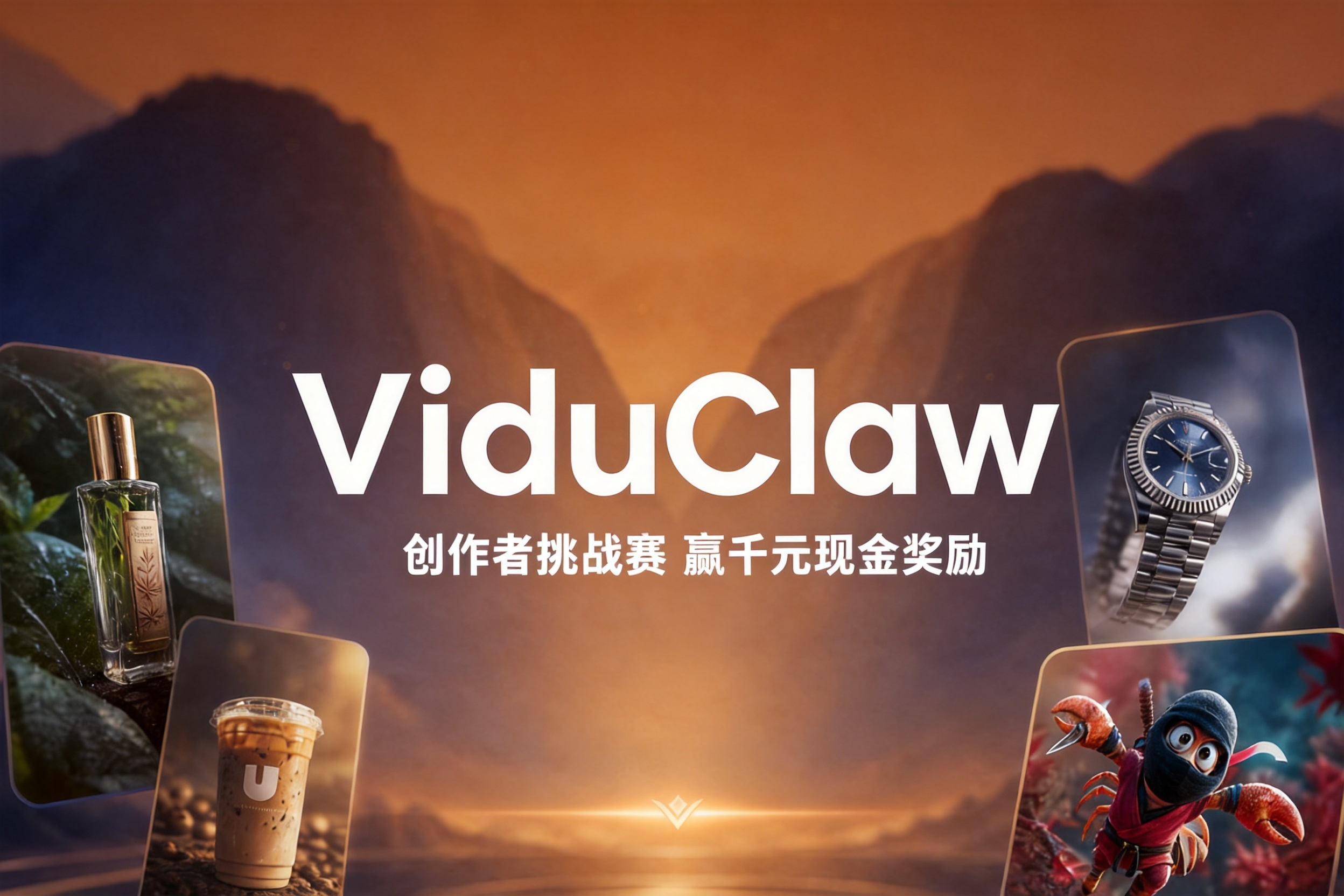 AITOP100 AI创作者大赛-ViduClaw创作者挑战赛,AI视频创作,AI创作大赛,现金奖