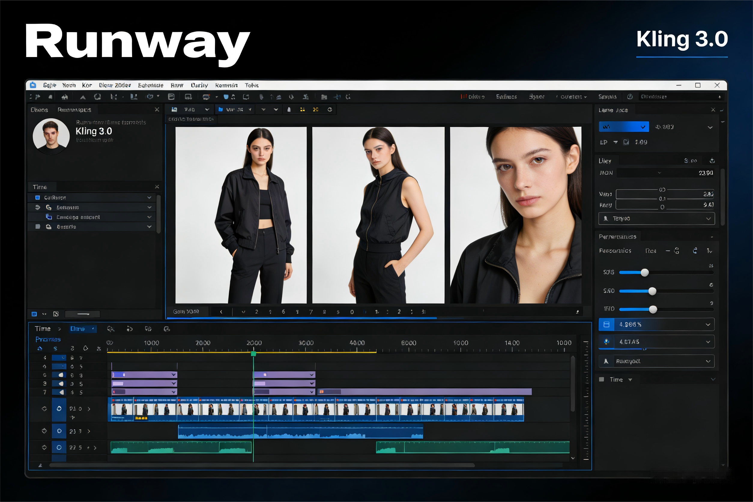 卷疯AI模特圈！Runway集结全球顶尖阵容 覆盖全场景创作