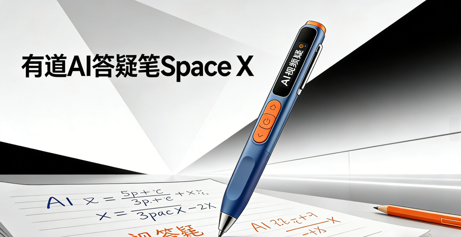 有道AI答疑笔SpaceX推国内首个AI视频答疑，AI学习硬件迈入动态讲解新阶段