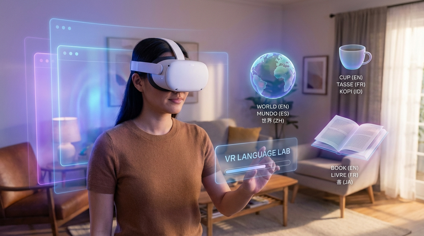 Meta推出Spatial Lingo：将客厅变成VR语言学习场景