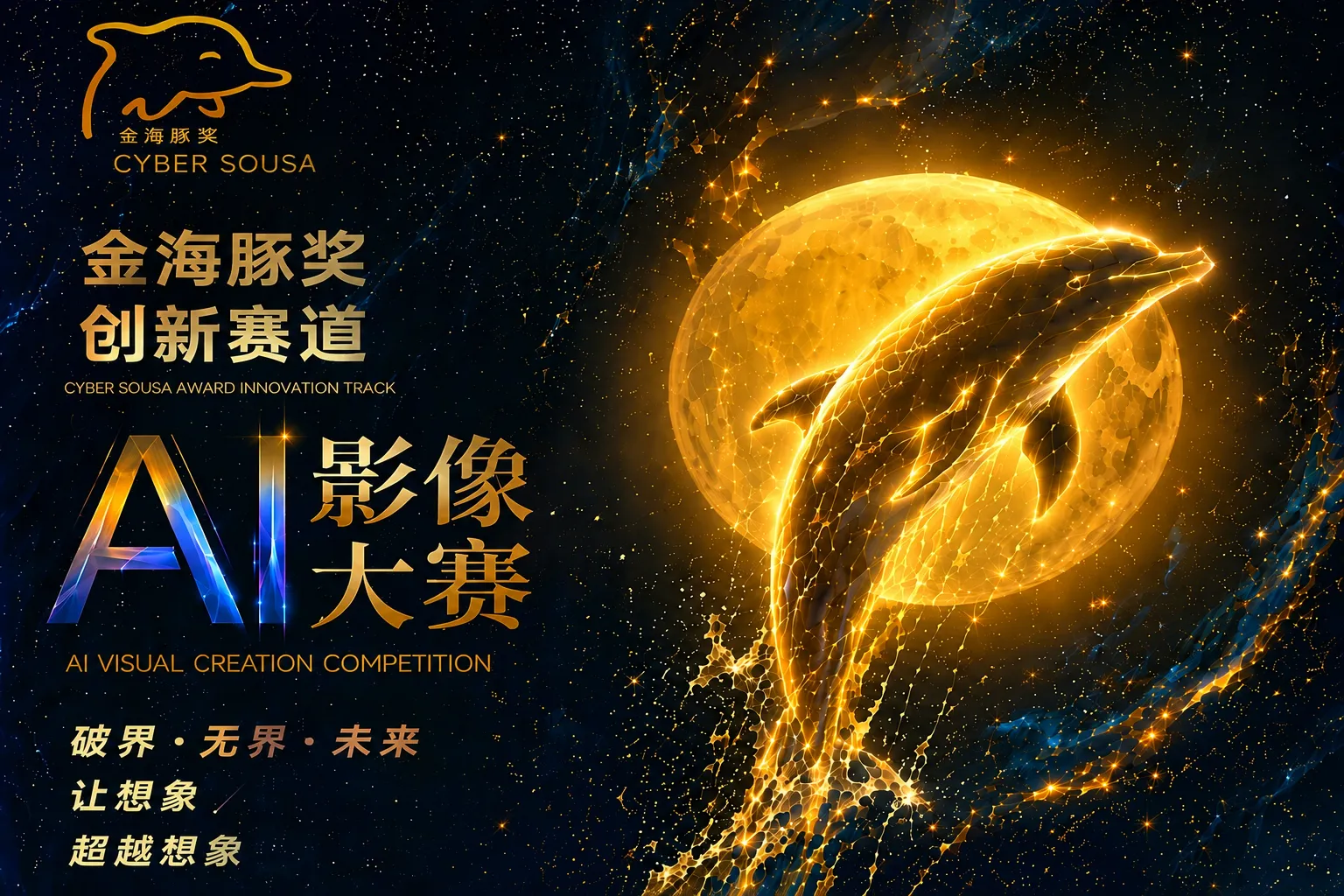 AITOP100 AI创作者大赛-2026金海豚奖AI影像大赛,AI视频创作,AI创作大赛,现金奖
