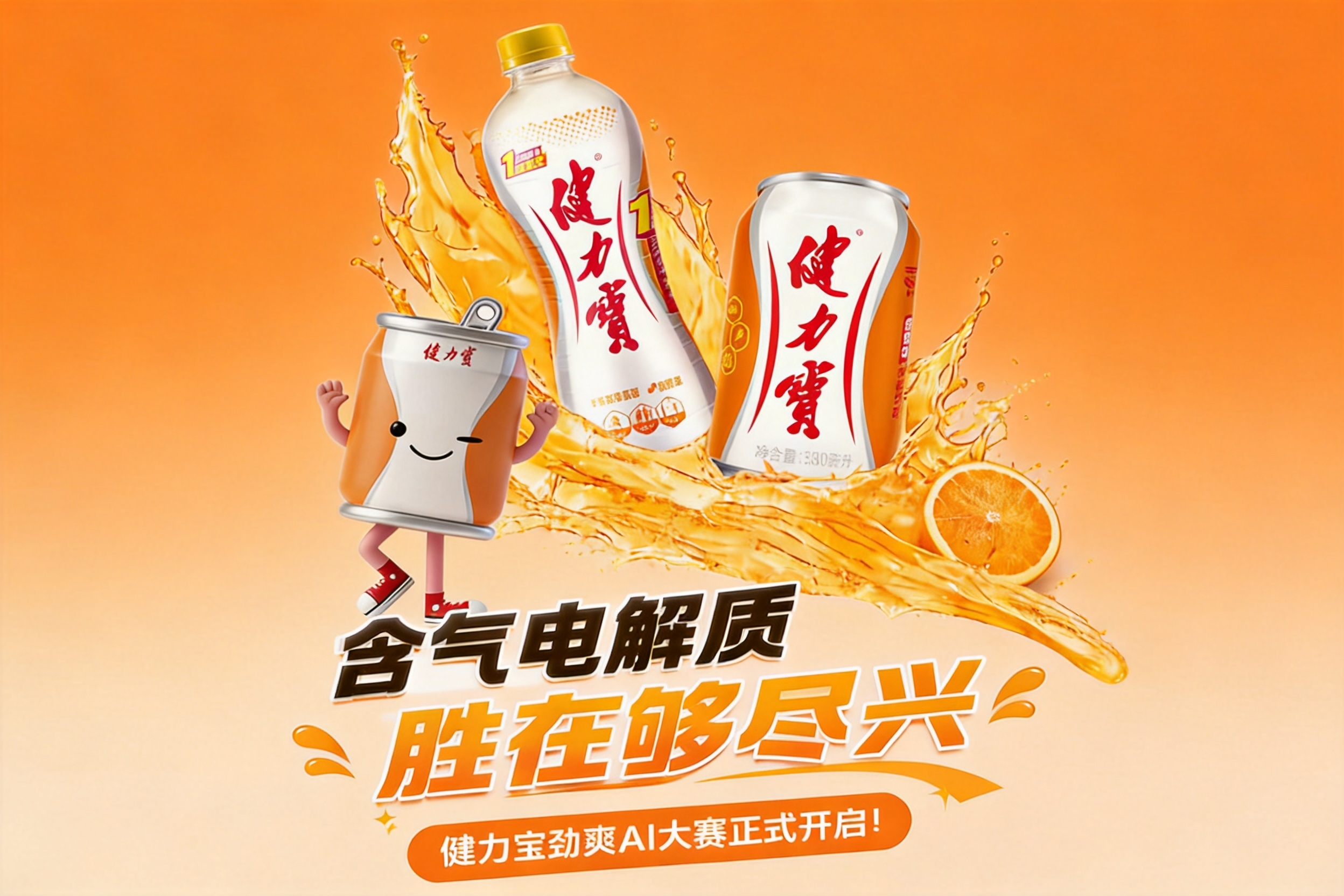 AITOP100 AI创作者大赛-健力宝劲爽AI大赛,AI视频创作,AI创作大赛,现金奖