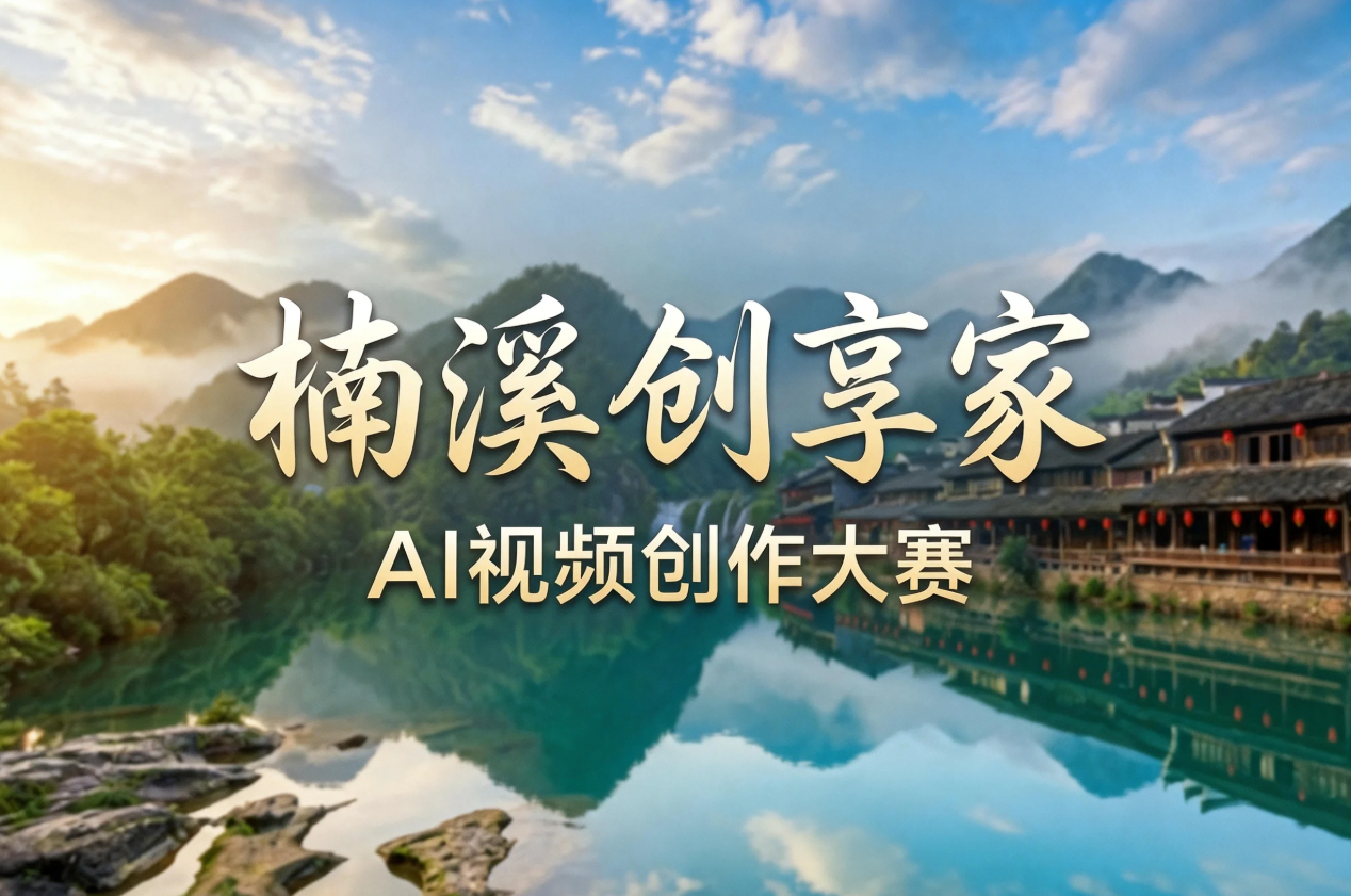 AITOP100 AI创作者大赛-“楠溪创享家”AI视频创作大赛,AI视频创作,AI创作大赛,现金奖