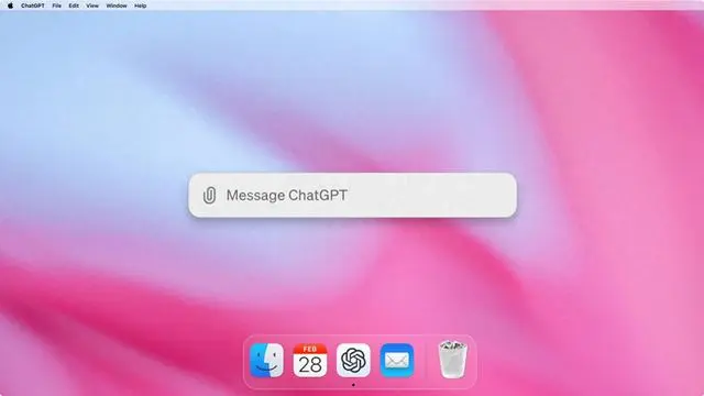 OpenAI发布macOS桌面版ChatGPT 支持文件解读、图片解读等