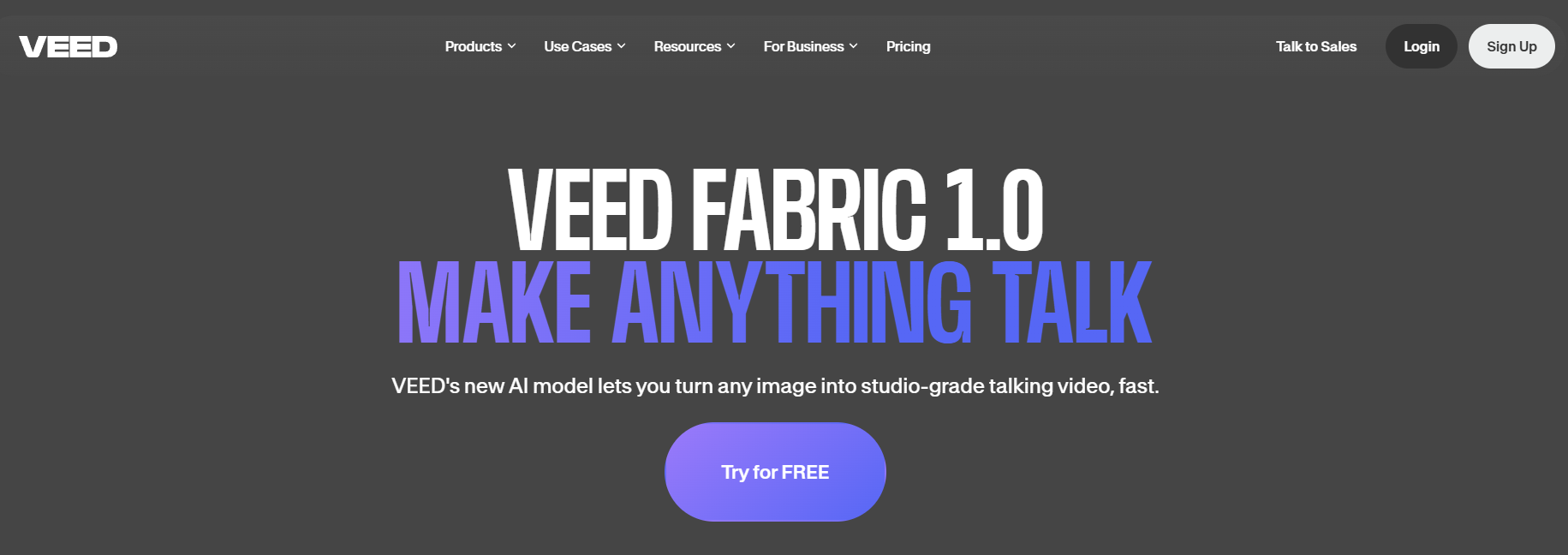 VEED Fabric 1.0