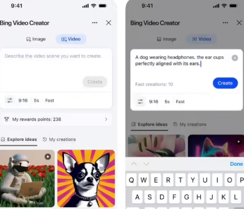 Bing Video Creator