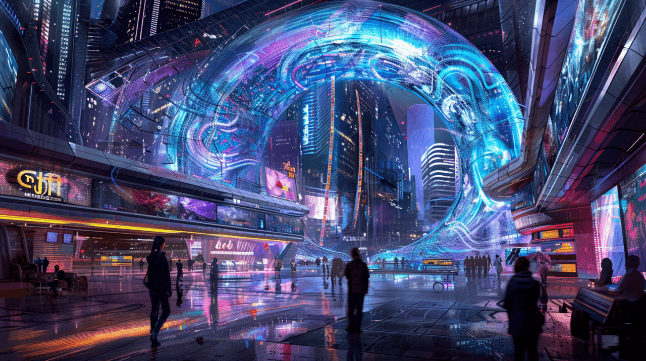 琪-“未来之光：霓虹幻想都市”