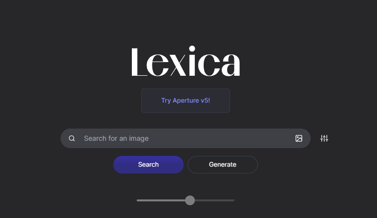 Lexica Search是一个在线AI绘画平台