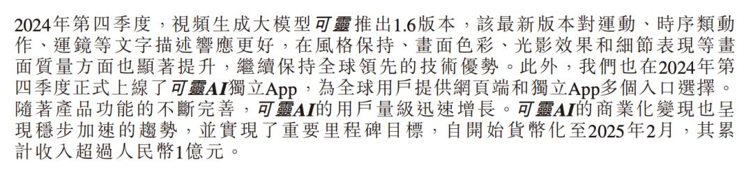 快手2024年财报