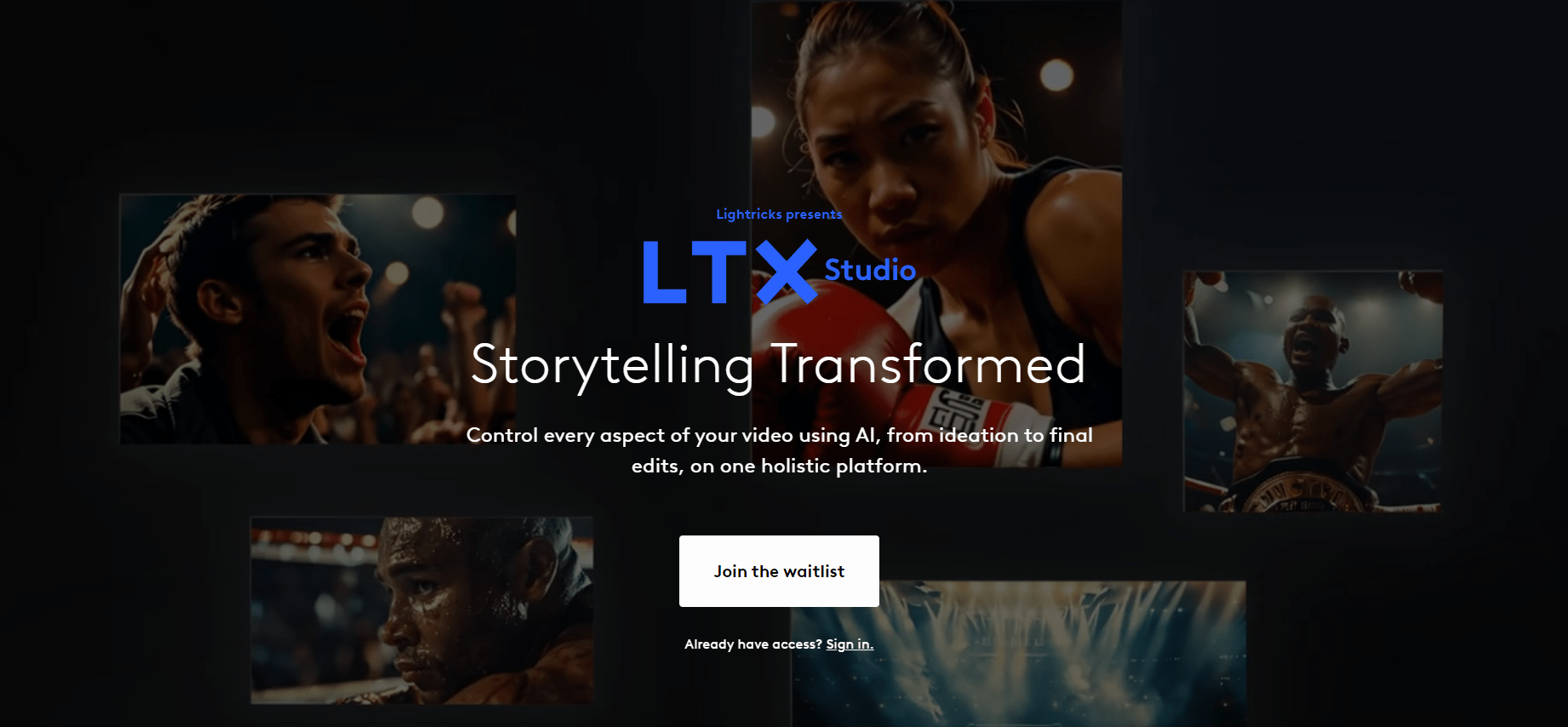 LTX Studio平台