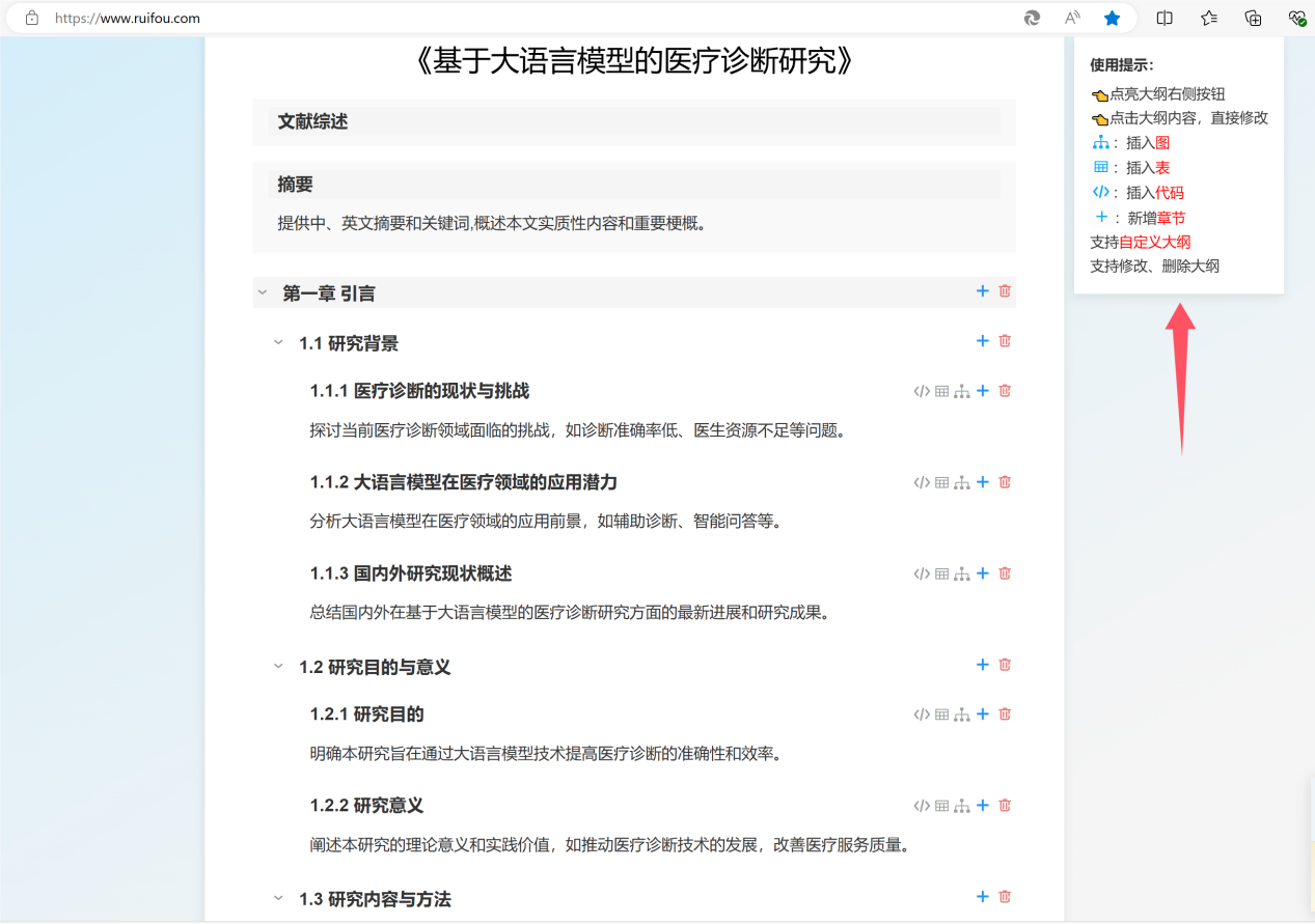 AI论文大纲