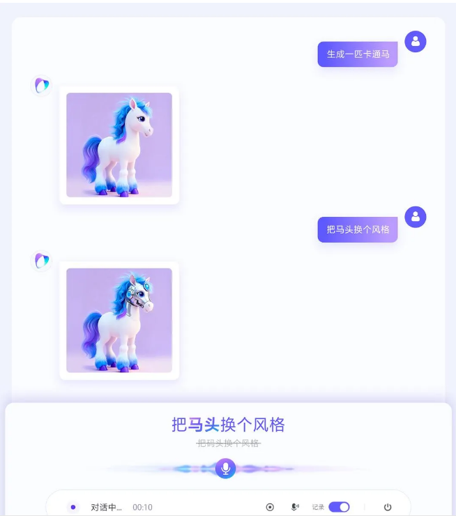 卡通马