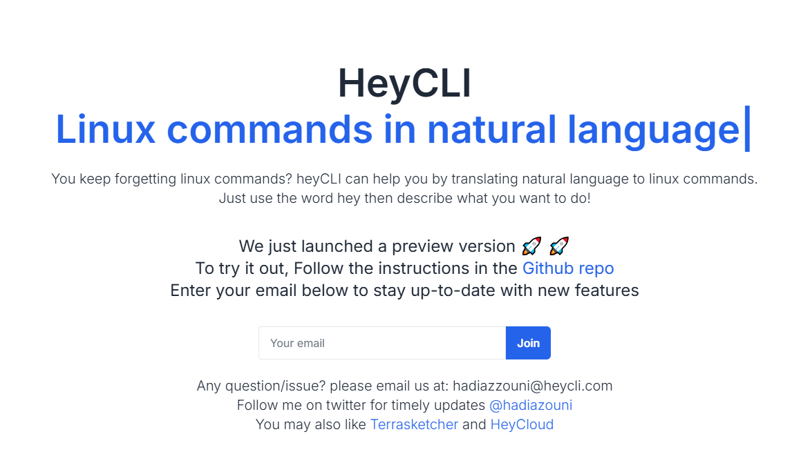 HeyCLI