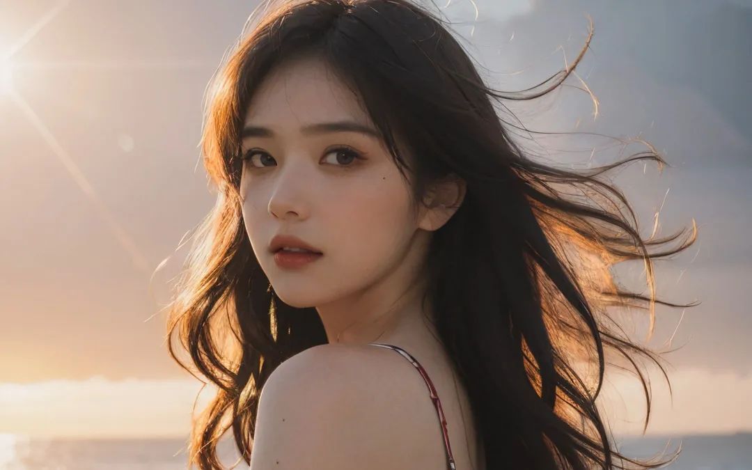 AI绘画美女