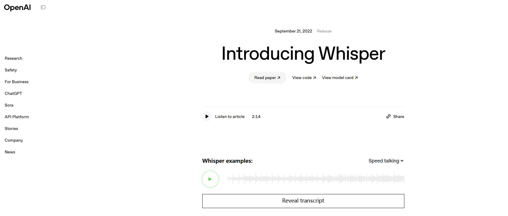 Whisper