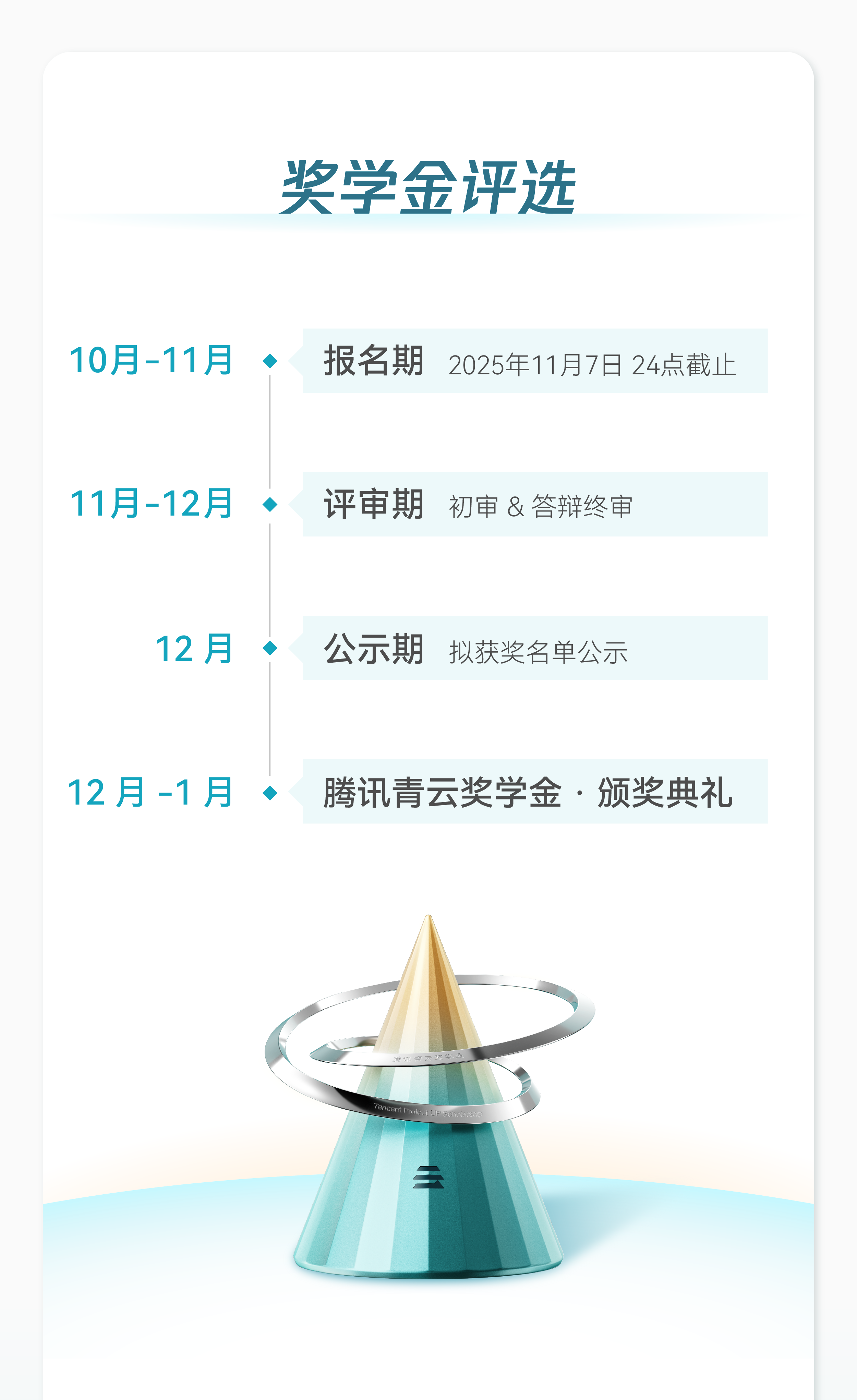 腾讯青云奖学金