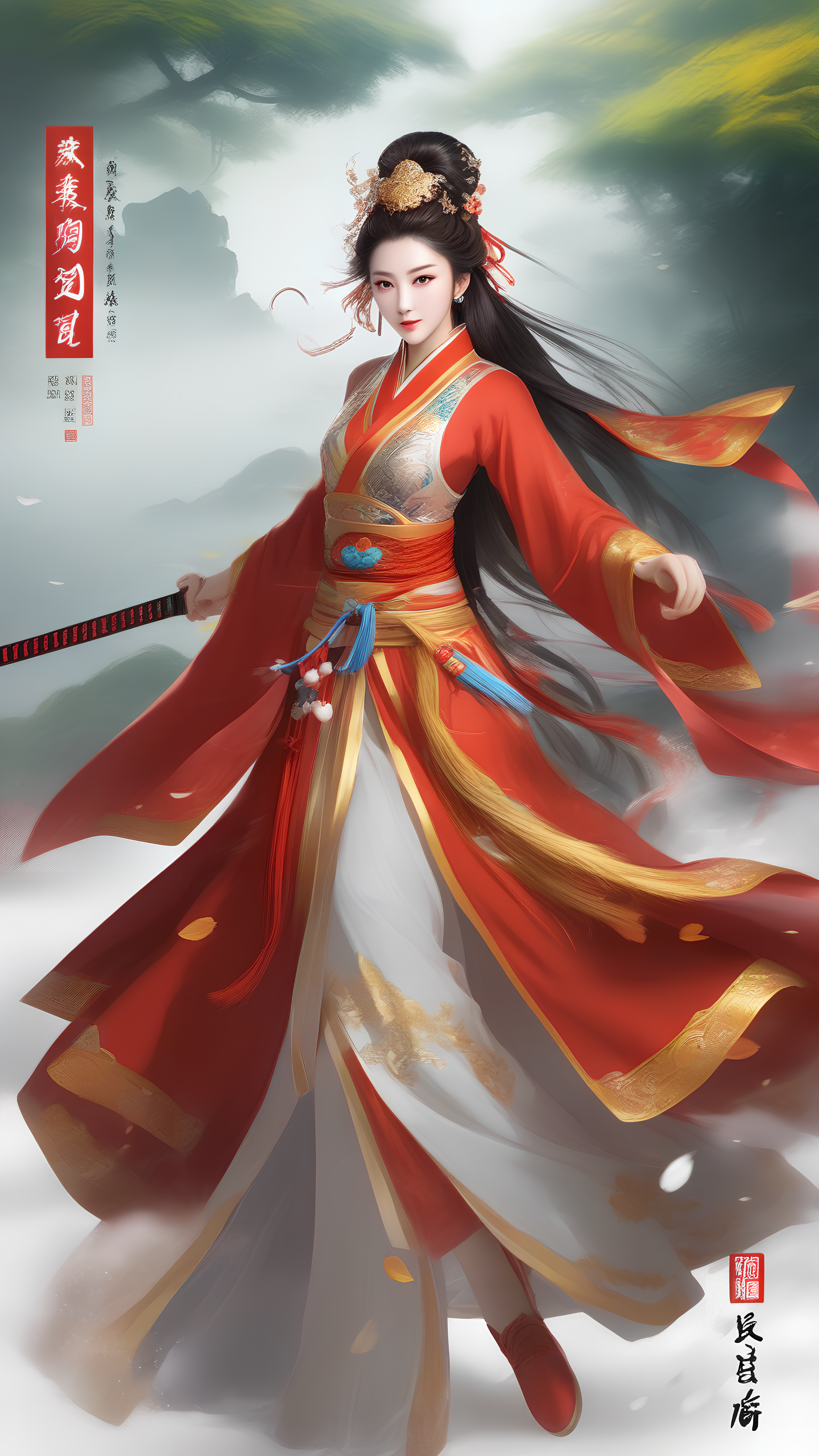 英姿飒爽扈三娘