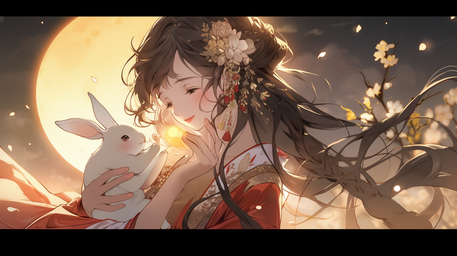 同庆中秋--中秋与玉兔