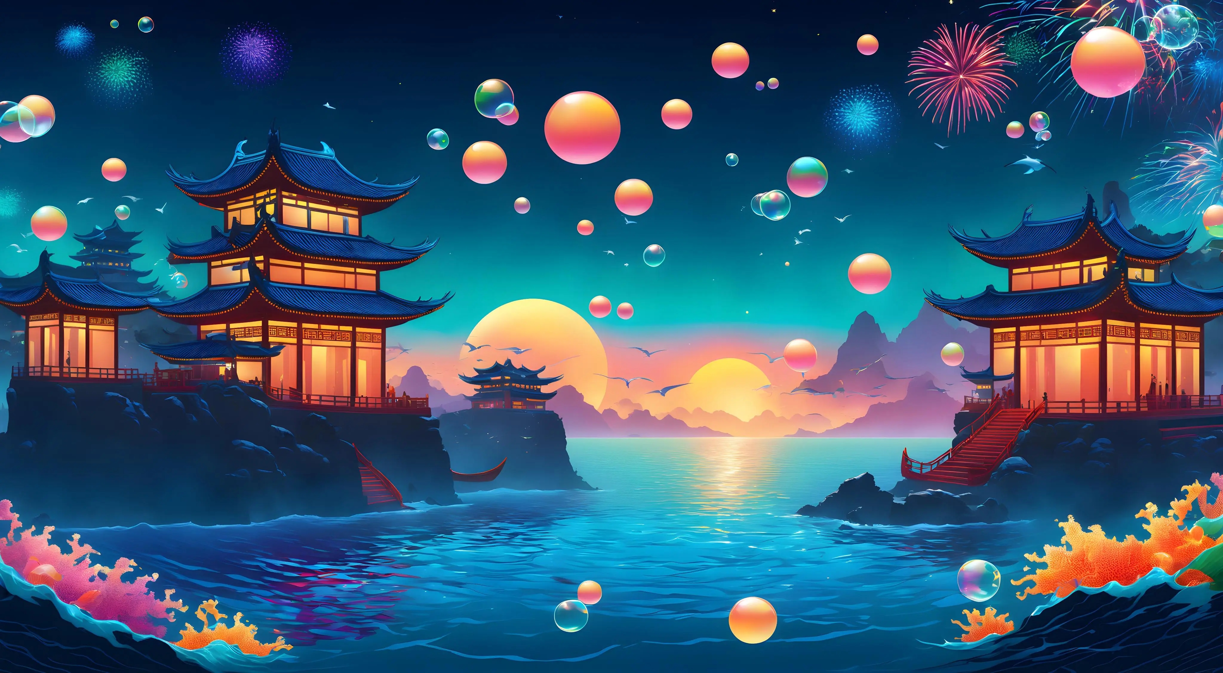 欢度国庆中秋，梦幻唐朝盛世