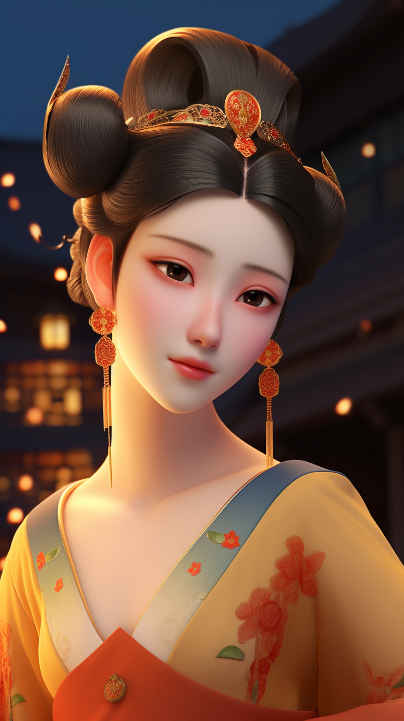 大唐盛世：温婉柔美的大唐美女