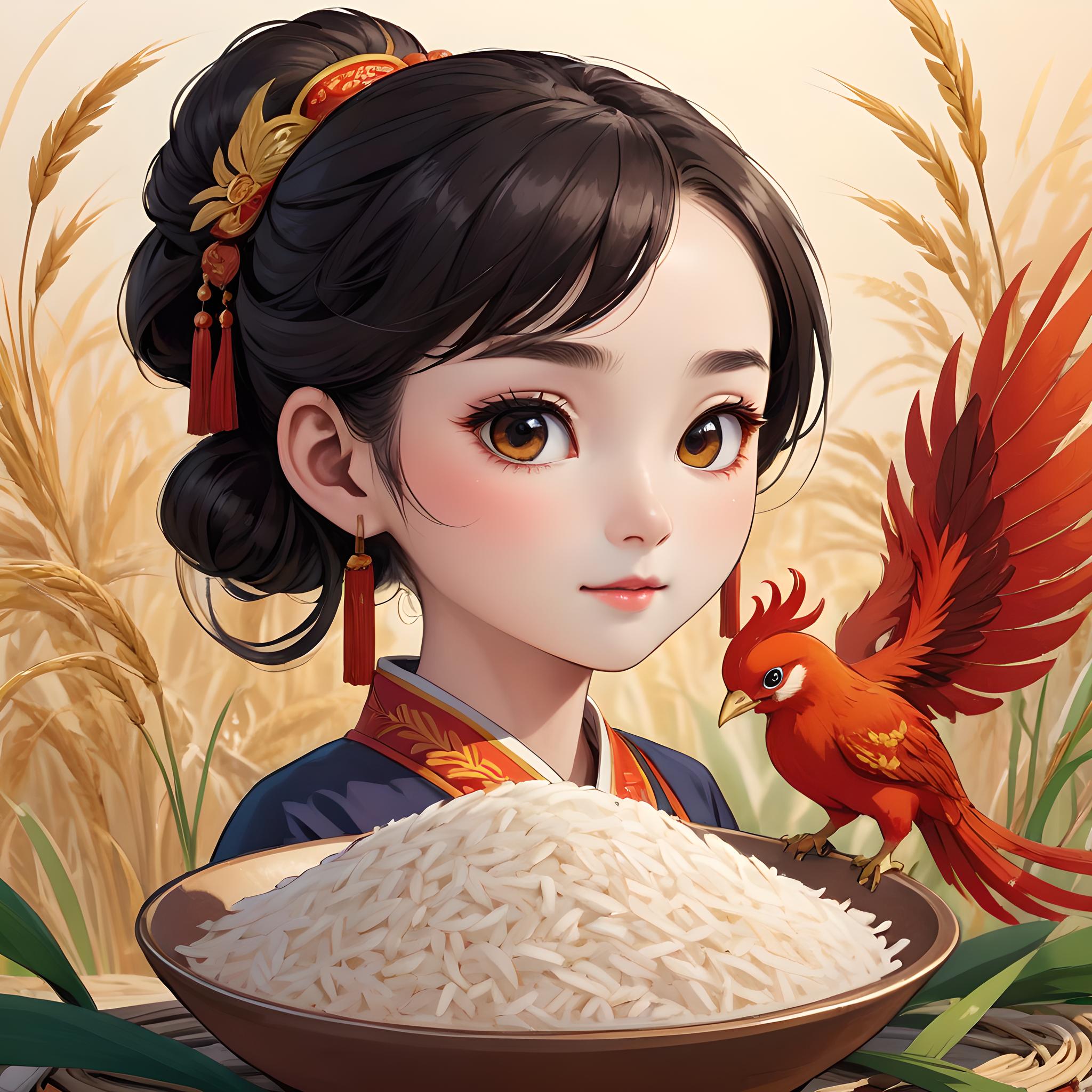 “秋香”稻舞