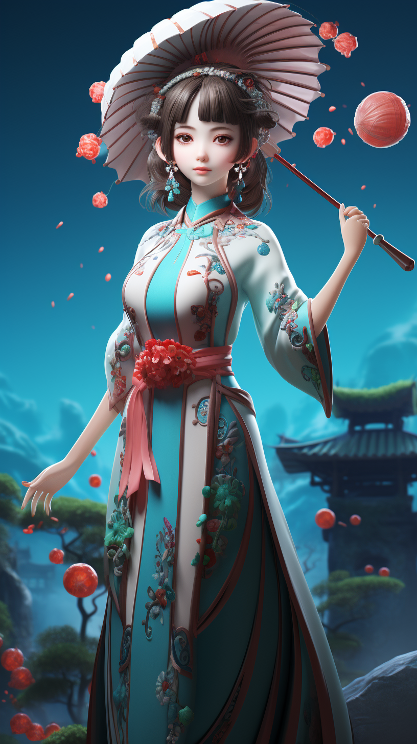 湖南文博会AI虚拟形象——湘湘