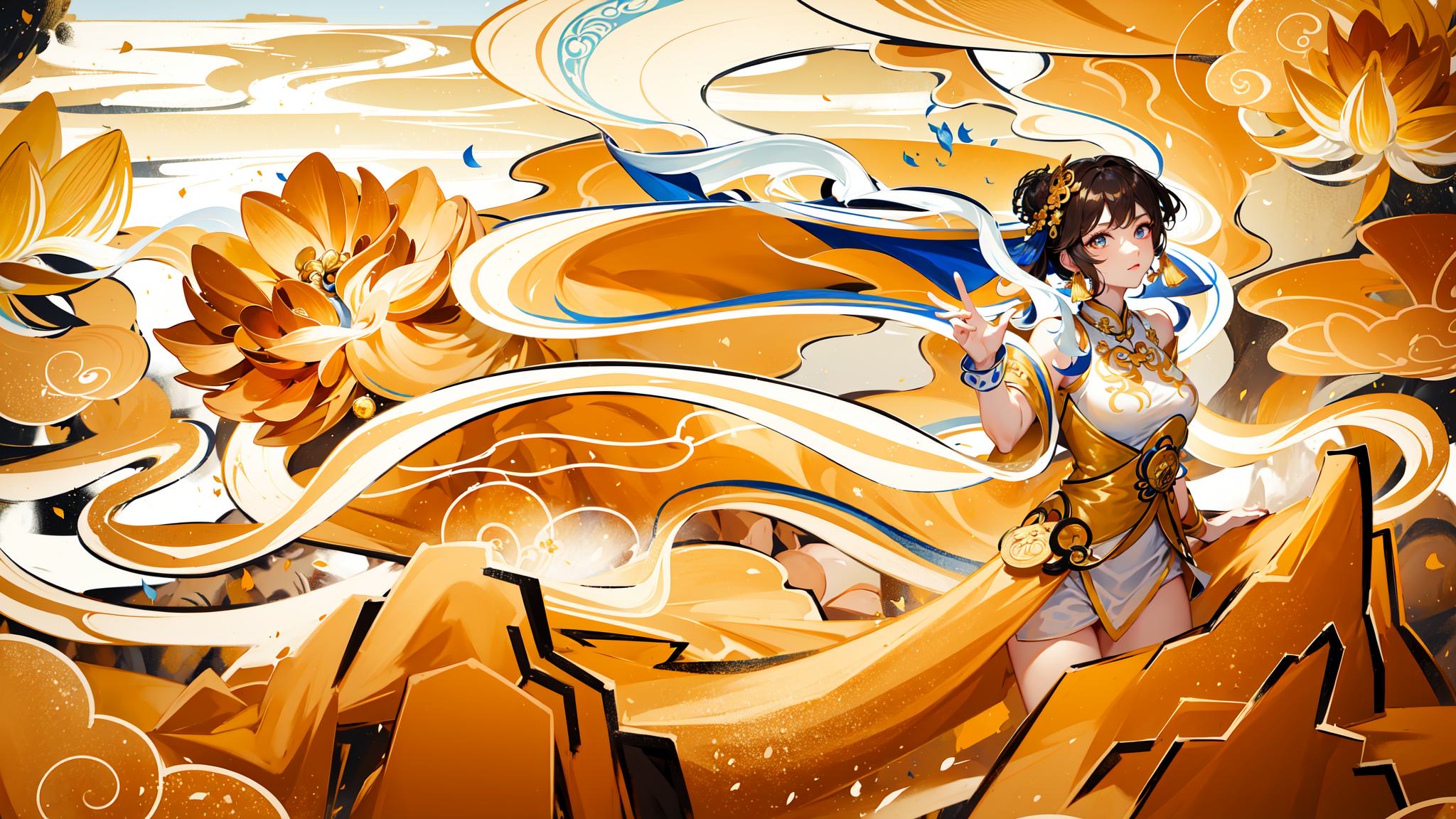 飞天仙女黄金版