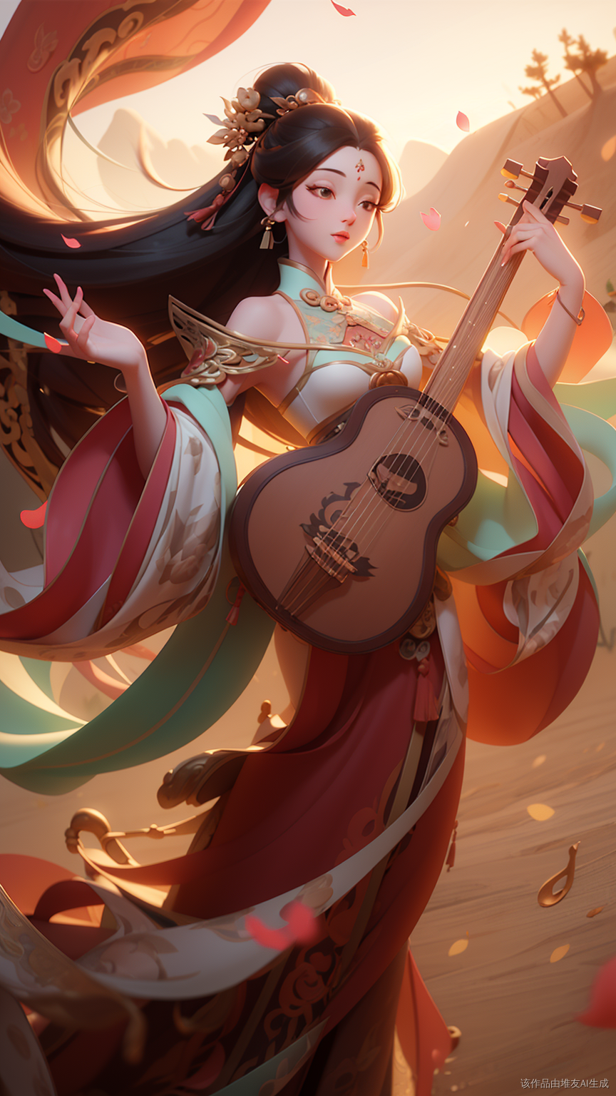 飞天女神