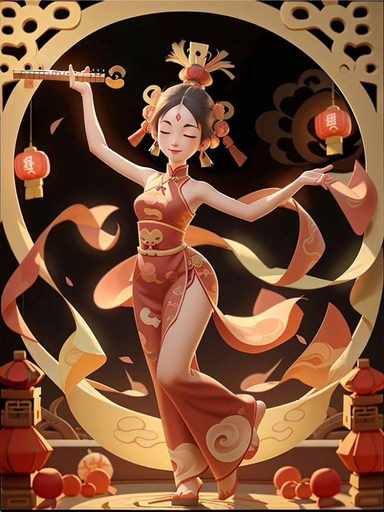 舞动敦煌