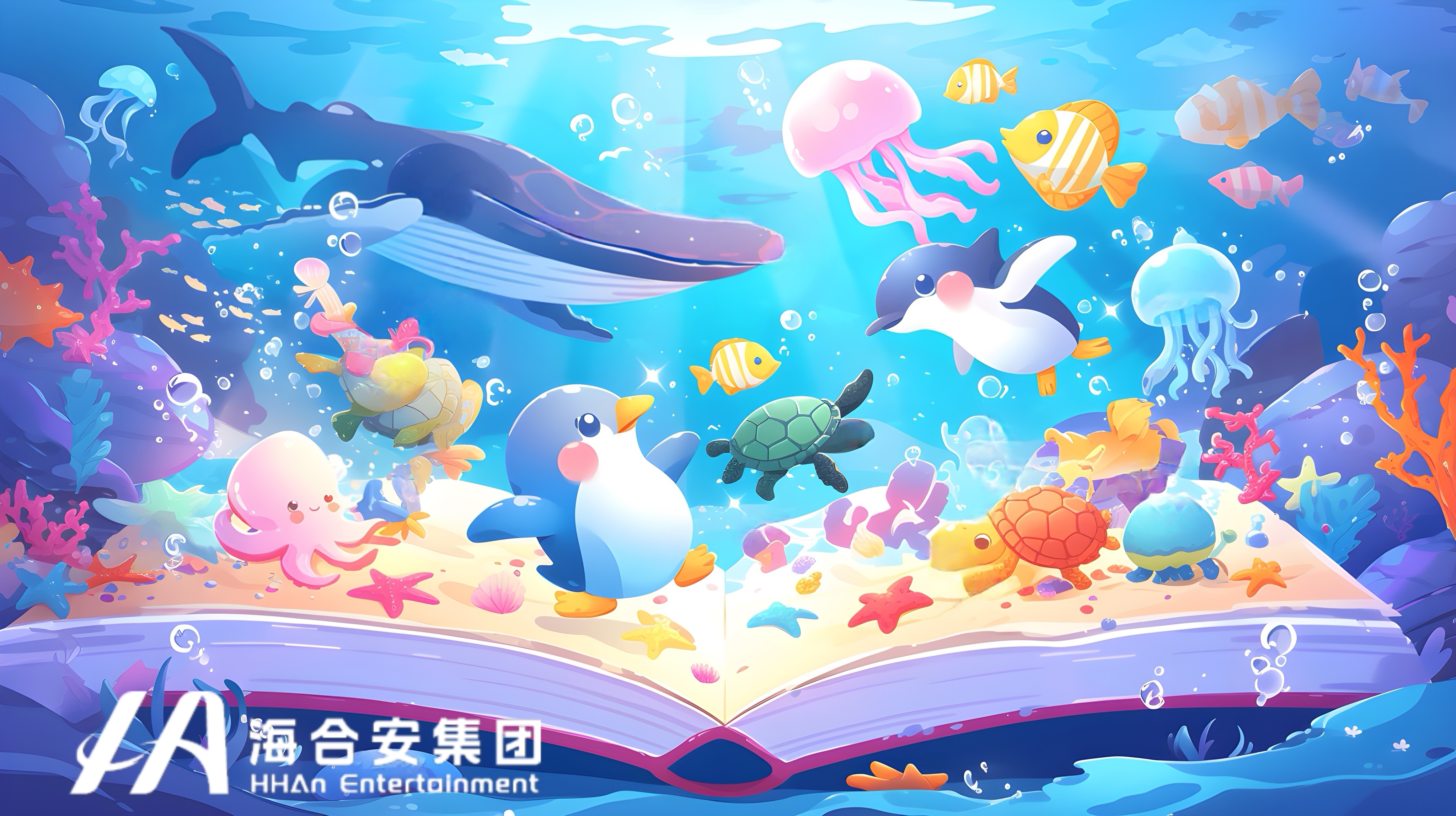 海底童话：书页里的奇妙生物世界