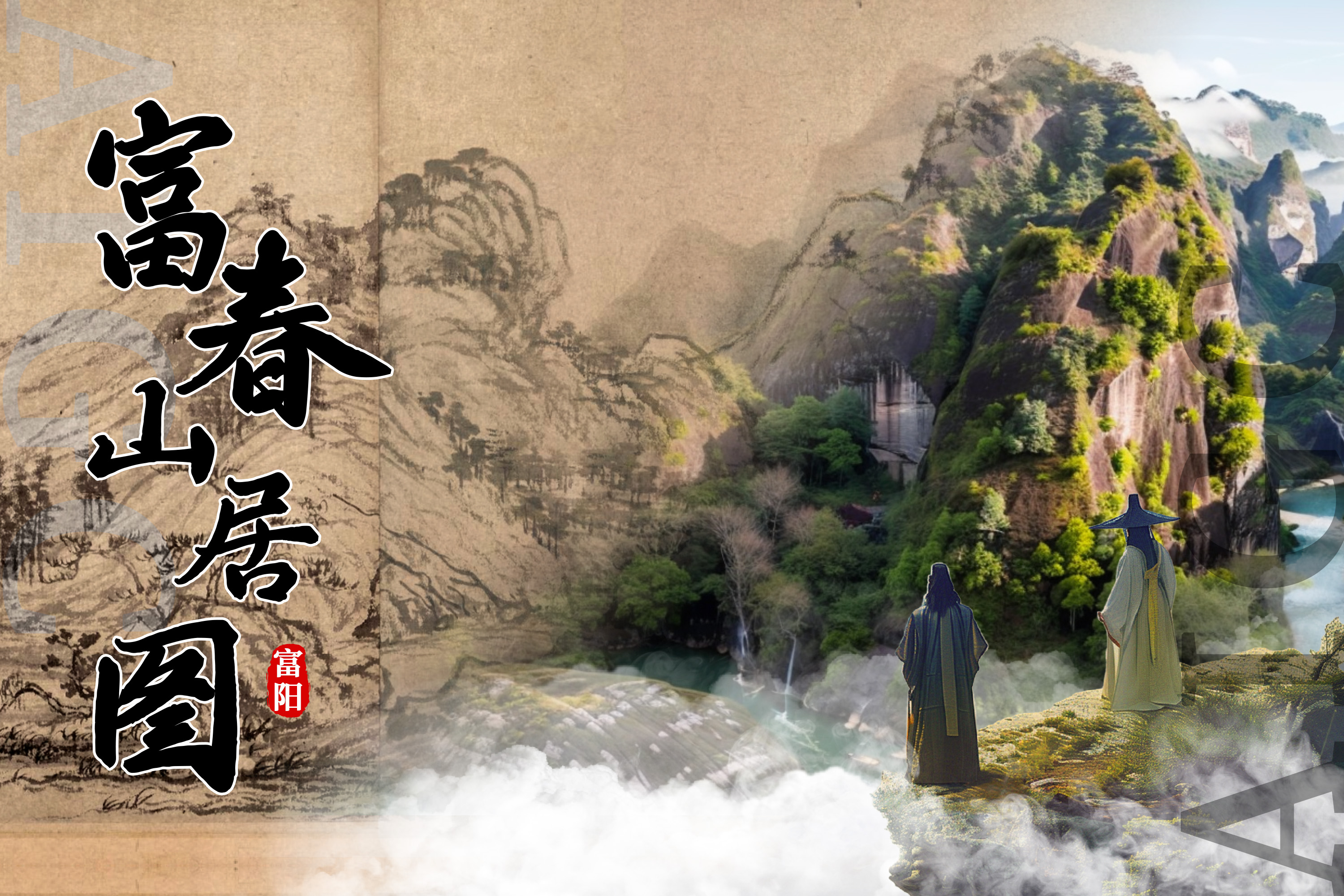 富春山居图_AI短片_ai视频创作-AITOP100,专注ai人工智能!