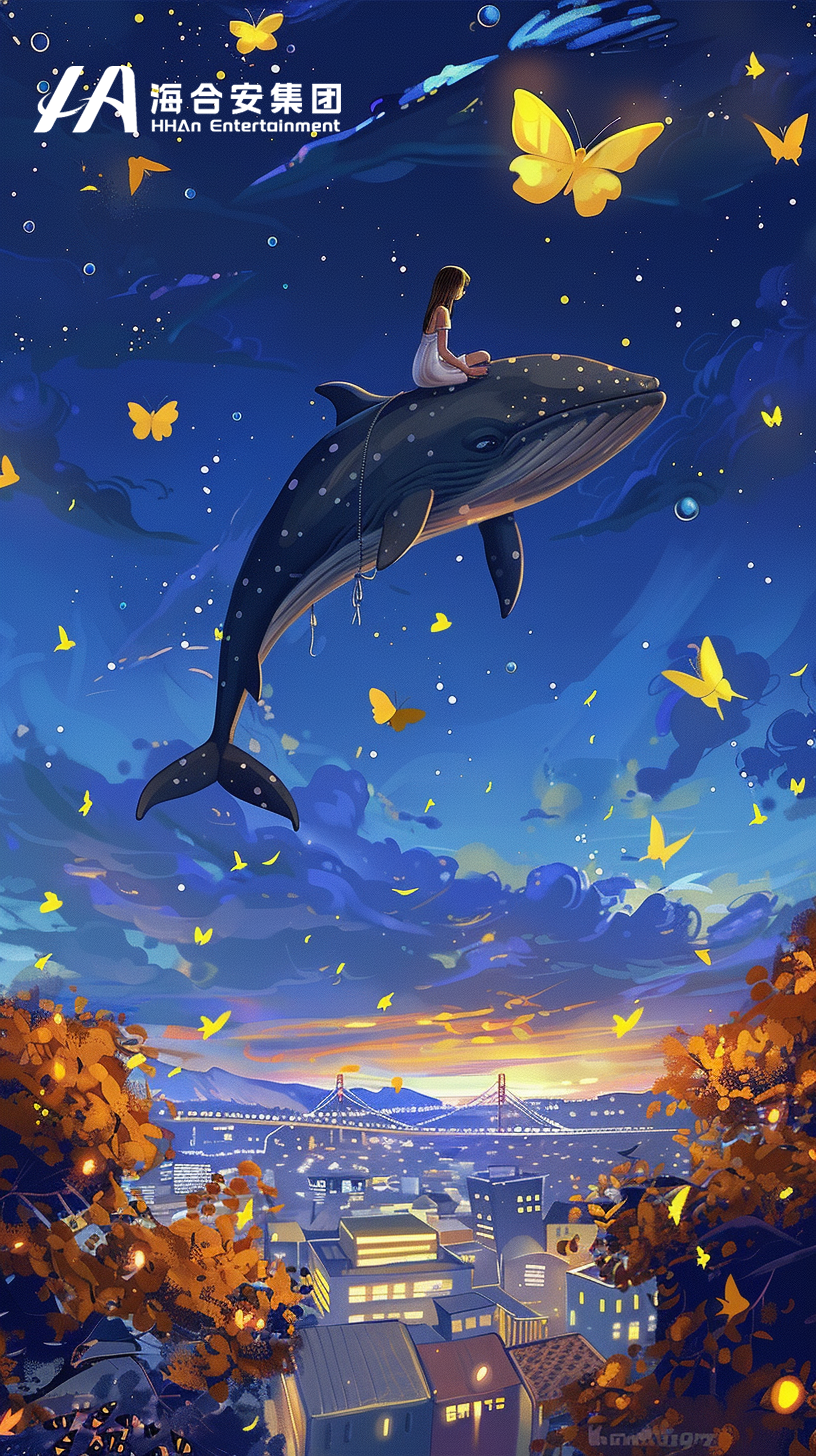 蝶伴星海