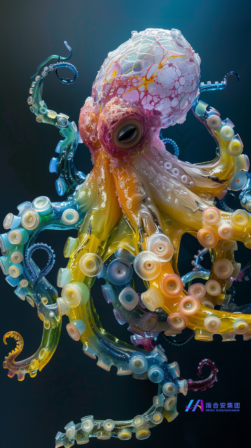 进化的塑料章鱼