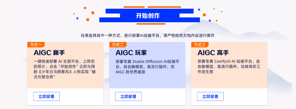 阿里云x优酷跨界打造Create@AI江湖创作比赛创作方式
