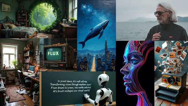 Black Forest Labs 推出 AI 文生图模型 FLUX.1