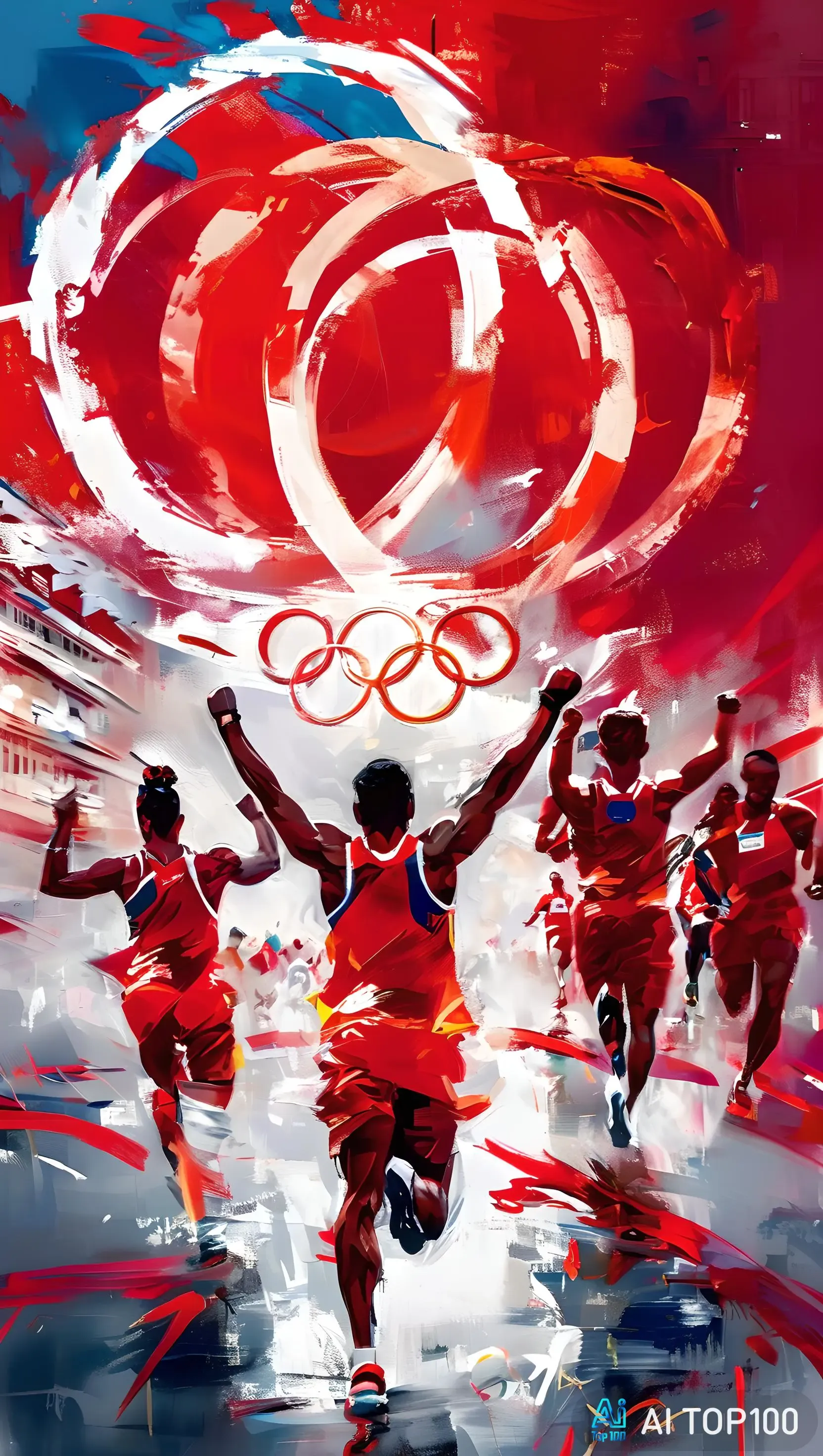 【AI奥运梦,中华奥运魂】AIGC奥运海报创作活动热度榜第1名